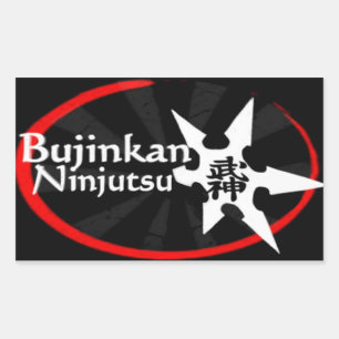 Sticker Rectangulaire Bujinkan Ninjutsu