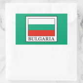 Sticker Rectangulaire Bulgarie (Sac)