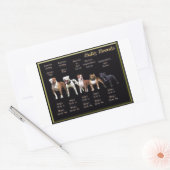 Sticker Rectangulaire Bully Breeds (Enveloppe)