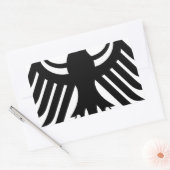 Sticker Rectangulaire Bundesadler (Enveloppe)