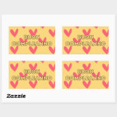 Sticker Rectangulaire Buon compleanno, heureux anniversaire italien (Feuille)