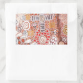 Sticker Rectangulaire Bush Tucker (Sac)