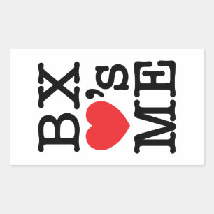 STICKER RECTANGULAIRE BX MON