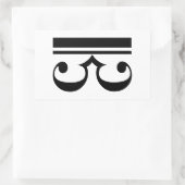STICKER RECTANGULAIRE C (Sac)
