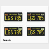 STICKER RECTANGULAIRE CA65 (Feuille)