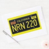 STICKER RECTANGULAIRE CA66 (Enveloppe)