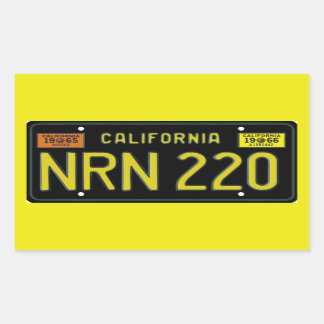 STICKER RECTANGULAIRE CA66