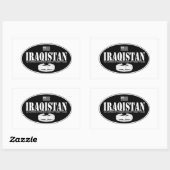 Sticker Rectangulaire CAB Irakien (Feuille)