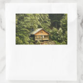 Sticker Rectangulaire Cabine Lake House (Sac)