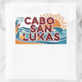 Sticker Rectangulaire Cabo San Lucas (Sac)