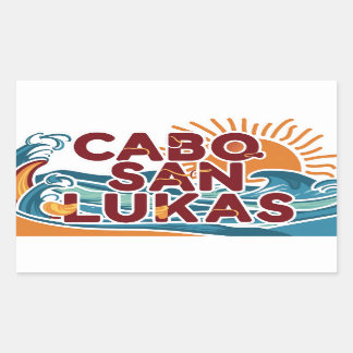 Sticker Rectangulaire Cabo San Lucas