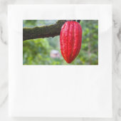 Sticker Rectangulaire cabosse rouge (Sac)