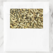 Sticker Rectangulaire cacahuètes (Sac)