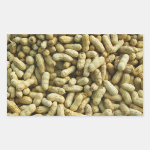 Sticker Rectangulaire cacahuètes