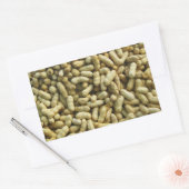 Sticker Rectangulaire cacahuètes (Enveloppe)
