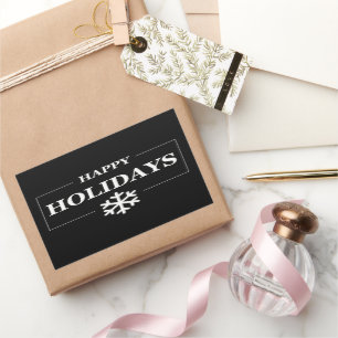 Sticker Rectangulaire Cadeau personnalisé de Noël Joyeux Noël