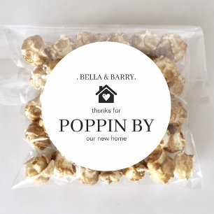 Sticker Rectangulaire Cadeau personnalisé pour l'agent immobilier à la j