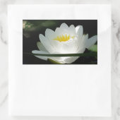Sticker Rectangulaire Cadeaux de fleurs Lotus (Sac)