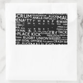 Sticker Rectangulaire Cadeaux Union Rugby (Sac)