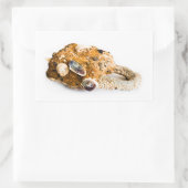 Sticker Rectangulaire cadenas patiné (Sac)