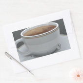 Sticker Rectangulaire Café (Enveloppe)
