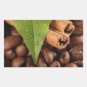 Sticker Rectangulaire Café Extraordinaire encore vie