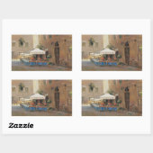 Sticker Rectangulaire Café Roma (Feuille)