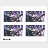Sticker Rectangulaire Calcomanía (Feuille)