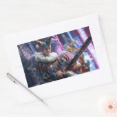 Sticker Rectangulaire Calcomanía (Enveloppe)