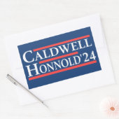 Sticker Rectangulaire Caldwell Honnold 2024 (Enveloppe)