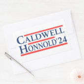 Sticker Rectangulaire Caldwell Honnold 2024 (Enveloppe)