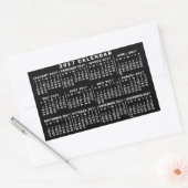 Sticker Rectangulaire Calendrier 2017 (Voir la description pour la nouve (Enveloppe)