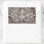Sticker Rectangulaire Calendrier maya (Sac)