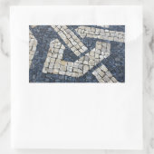 Sticker Rectangulaire Calquée Portugaise, Portuguese Pavement (Sac)