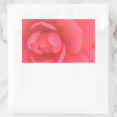 Sticker Rectangulaire Camellia rose (Sac)