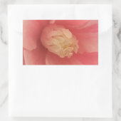 Sticker Rectangulaire Camellia rose (Sac)