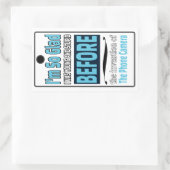 Sticker Rectangulaire Caméra téléphonique (Sac)