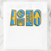 Sticker Rectangulaire Camino de Santiago (Sac)