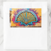 Sticker Rectangulaire Camino de Santiago (Sac)