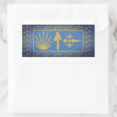 Sticker Rectangulaire Camino de Santiago (Sac)