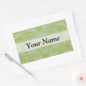 Sticker Rectangulaire Camo vert (Enveloppe)