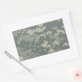 Sticker Rectangulaire Camouflage ACU de l'armée (Enveloppe)