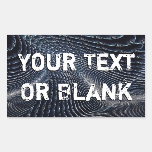 Sticker Rectangulaire Camouflage anti-surveillance #1 (Devant)