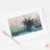 STICKER RECTANGULAIRE CAMPAGNE DE MAREMMA TERRE TOSCANE (Enveloppe)