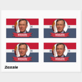 STICKER RECTANGULAIRE CAMPAGNE JOHN HICKENLOOPER (Feuille)