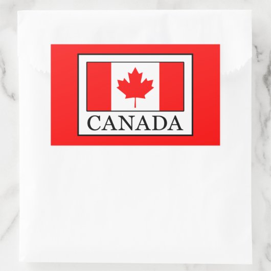 Sticker Rectangulaire Canada (Sac)