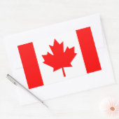 Sticker Rectangulaire Canada (Enveloppe)