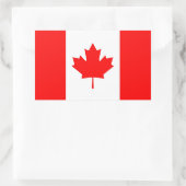 STICKER RECTANGULAIRE CANADA (Sac)