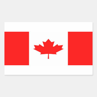 STICKER RECTANGULAIRE CANADA