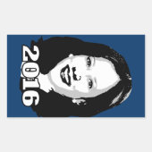 Sticker Rectangulaire Candidat KAMALA HARRIS 2016 (Devant)